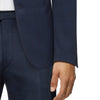 Drykorn Horley blazer blauw, detail voorzak en mouw