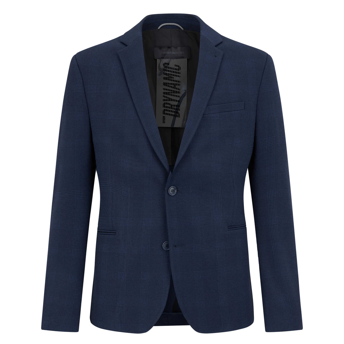 Drykorn Horley blazer blauw, productfoto vooraanzicht