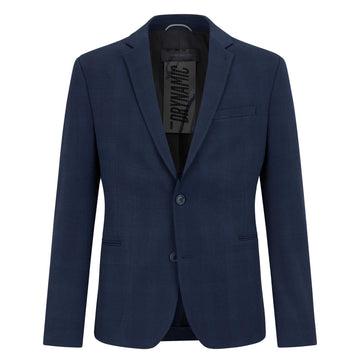 Drykorn Horley blazer blauw, productfoto vooraanzicht