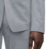 Drykorn Horley blazer grijs, detail voorzak en mouw