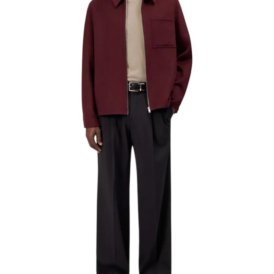 DRYKORN Jerson regular fit wollen herenjack Burgundy