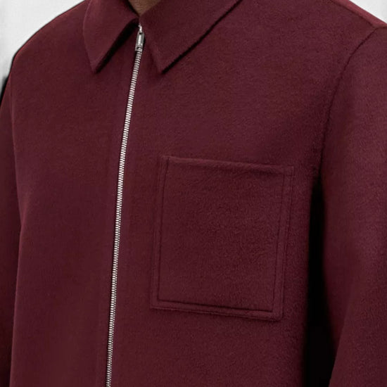 Wolkwaliteit DRYKORN Jerson Jacket Burgundy