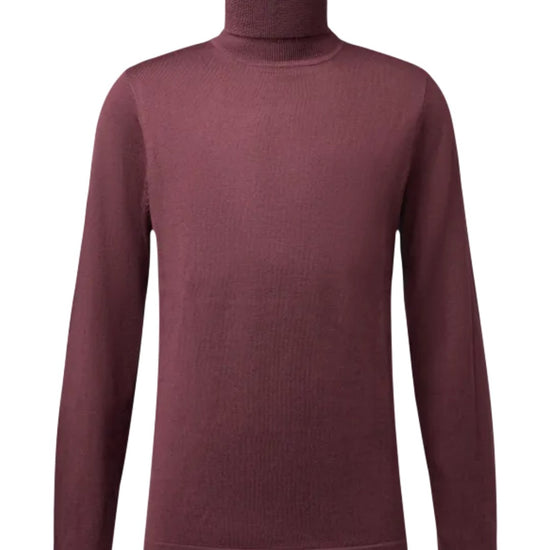 DRYKORN Joey Merino Wool Coltrui Bordeaux productfoto 1