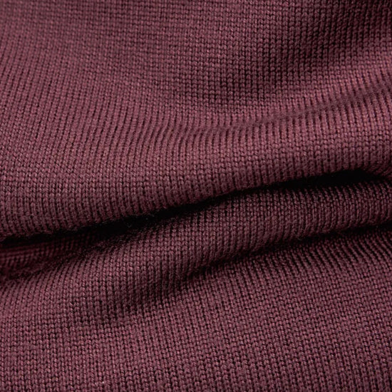DRYKORN Joey Merino Wool Coltrui Bordeaux productfoto 2