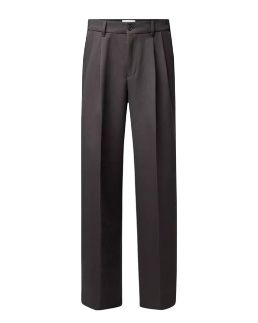 Drykorn Leek Wide Relaxed Fit Geklede Broek Brown - productfoto 1