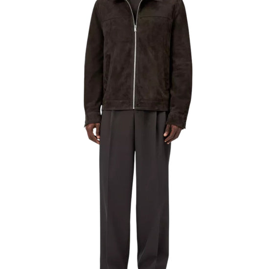 Drykorn Leek Wide Relaxed Fit Geklede Broek Brown - productfoto 2