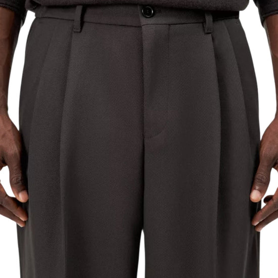 Drykorn Leek Wide Relaxed Fit Geklede Broek Brown - productfoto 3