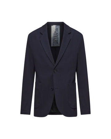 Drykorn Marls blazer blauw, productfoto vooraanzicht