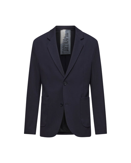Drykorn Marls blazer blauw, productfoto vooraanzicht