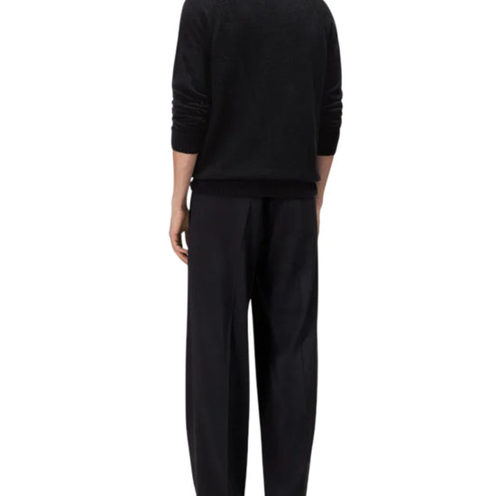 DRYKORN Numir V-Neck Knit Pullover Black productfoto 3