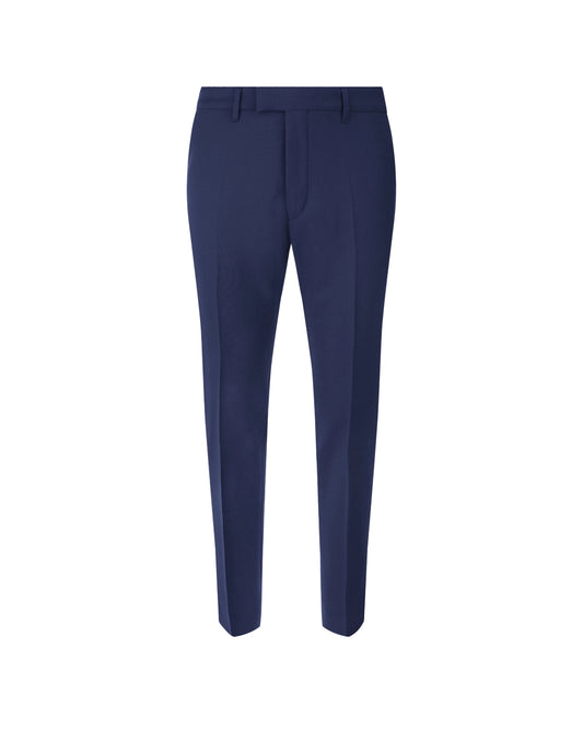 Drykorn Piet pantalon kobaltblauw, productfoto vooraanzicht