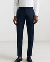 Drykorn Piet pantalon navy, gedragen vooraanzicht