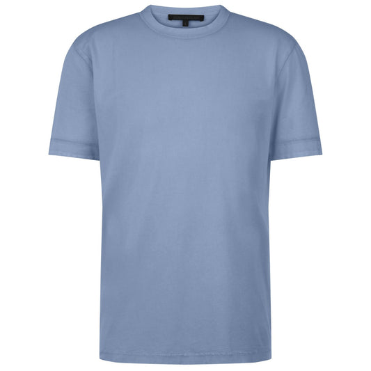 Drykorn Raphael Washed T-shirt Navy – vooraanzicht
