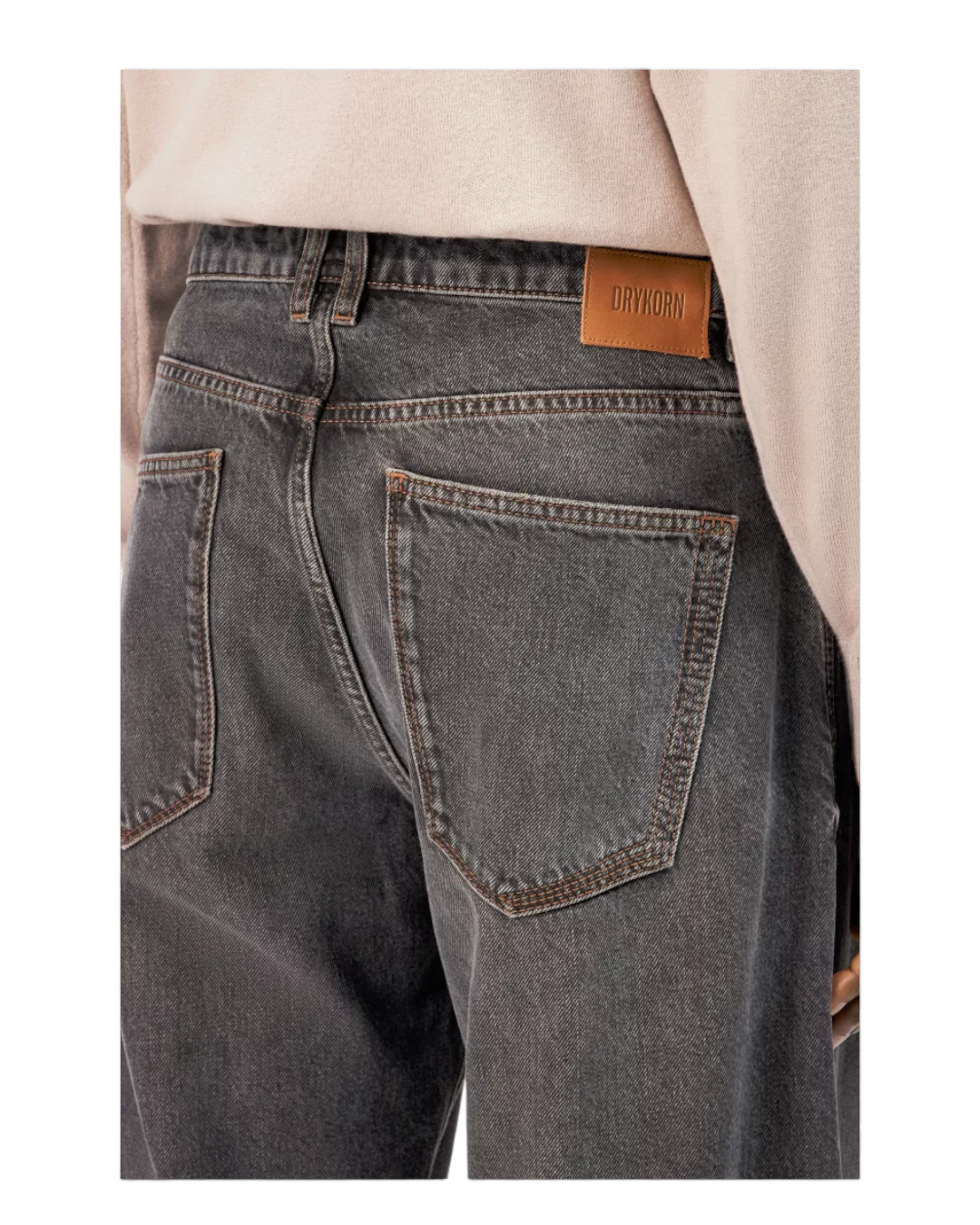 Drykorn Rawdy A Relaxed Tapered Denim Brown - productfoto 2