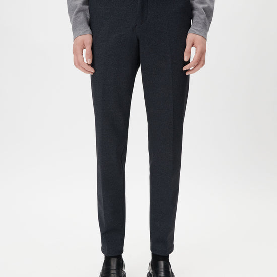 Drykorn Sight Honeyprint Stretch Trousers Blue Grey – achteraanzicht