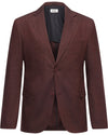 Drykorn Yames blazer bitter chocolate, productfoto vooraanzicht