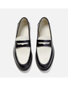 DUKE AND DEXTER Black and White Penny Loafer – productbeeld 5