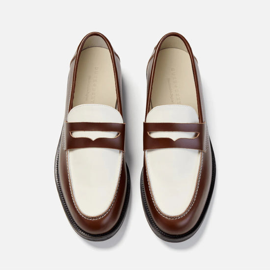 DUKE AND DEXTER Wilde Chestnut Penny Loafer – productbeeld 2