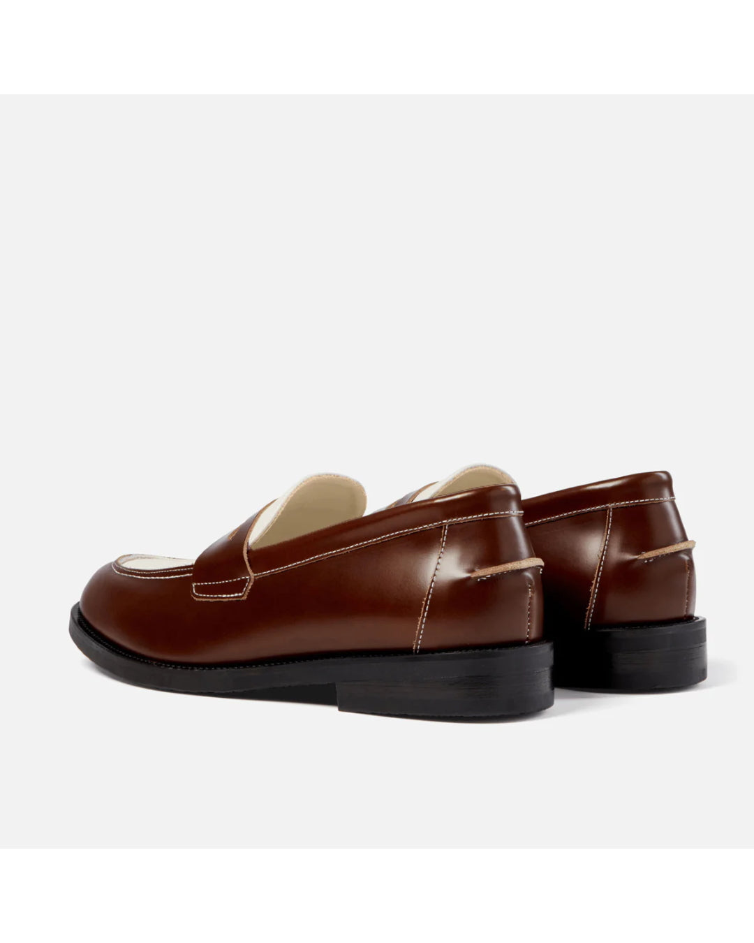 DUKE AND DEXTER Wilde Chestnut Penny Loafer – productbeeld 5