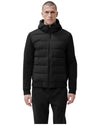 Hooded down jacket - Black