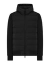 Hooded down jacket - Black