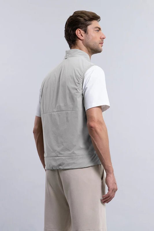 DUNO Light GREY Bodywarmer – productbeeld 4
