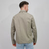 DUNO Elios Waterproof Linen Shirt Jacket Moss Green – productbeeld 2