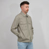 DUNO Elios Waterproof Linen Shirt Jacket Moss Green – productbeeld 3