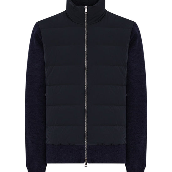 Duno Oliver Rolo hybrid jacket in navy bij Checkpoint Mol