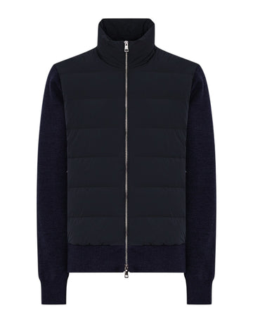 Duno Oliver Rolo hybrid jacket in navy bij Checkpoint Mol