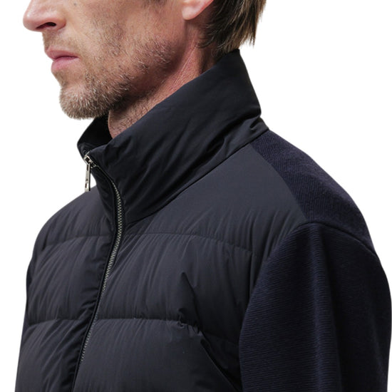 Duno Oliver Rolo hybrid jacket in navy bij Checkpoint Mol