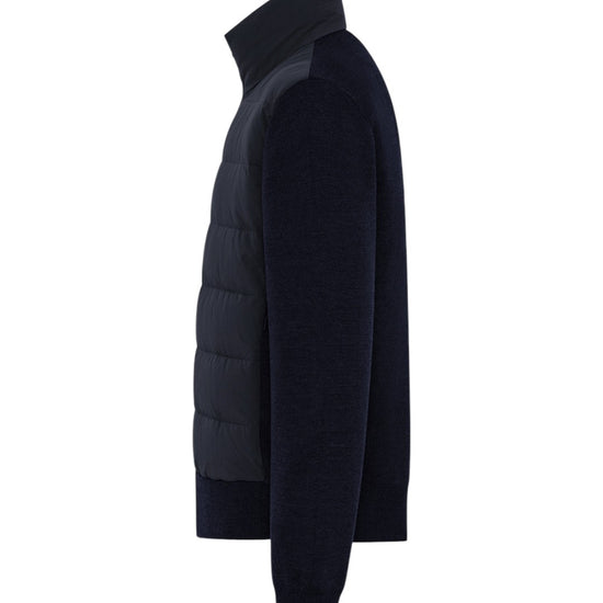 Duno Oliver Rolo hybrid jacket in navy bij Checkpoint Mol