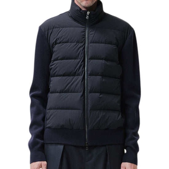 Duno Oliver Rolo hybrid jacket in navy bij Checkpoint Mol