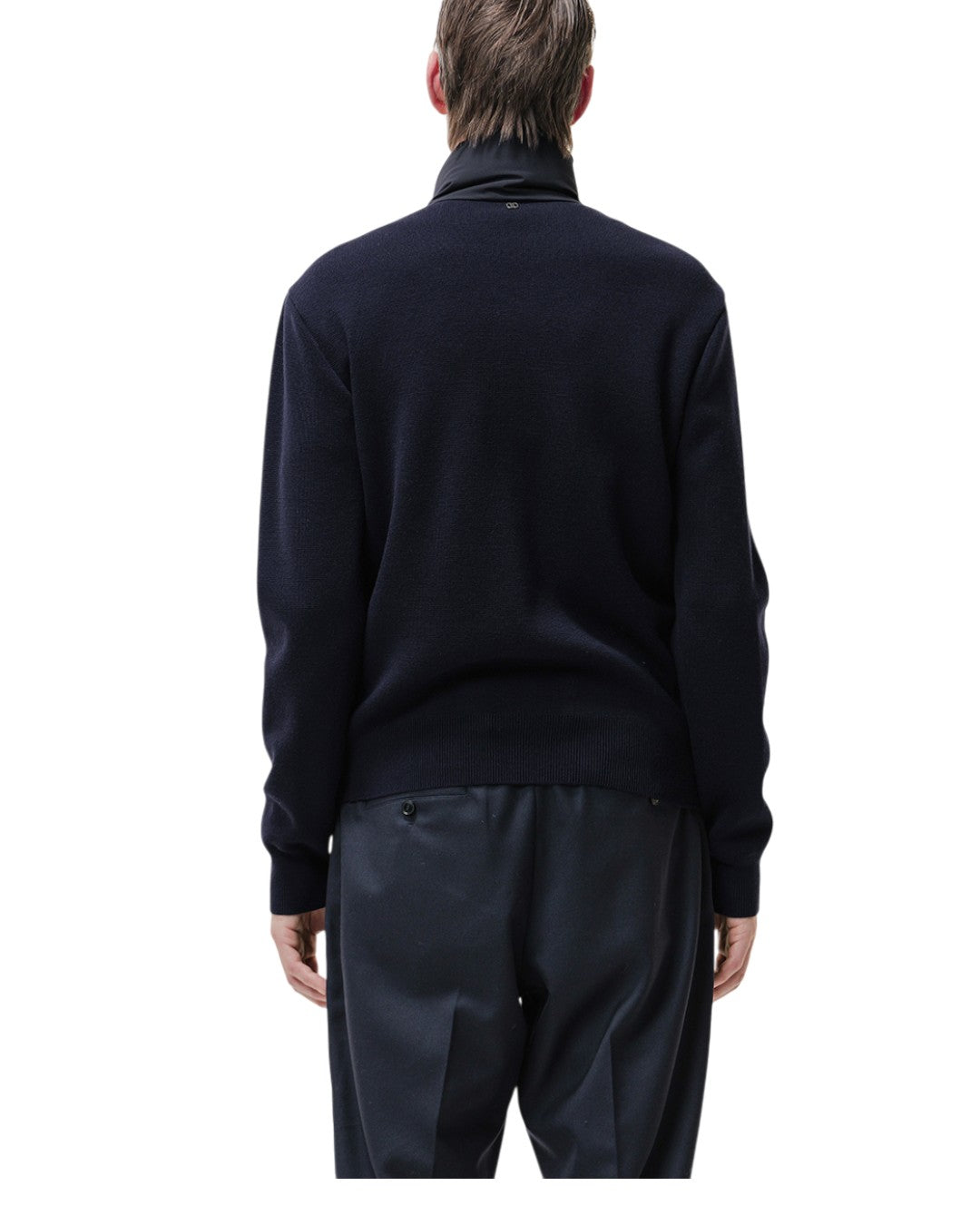 Duno Oliver Rolo hybrid jacket in navy bij Checkpoint Mol