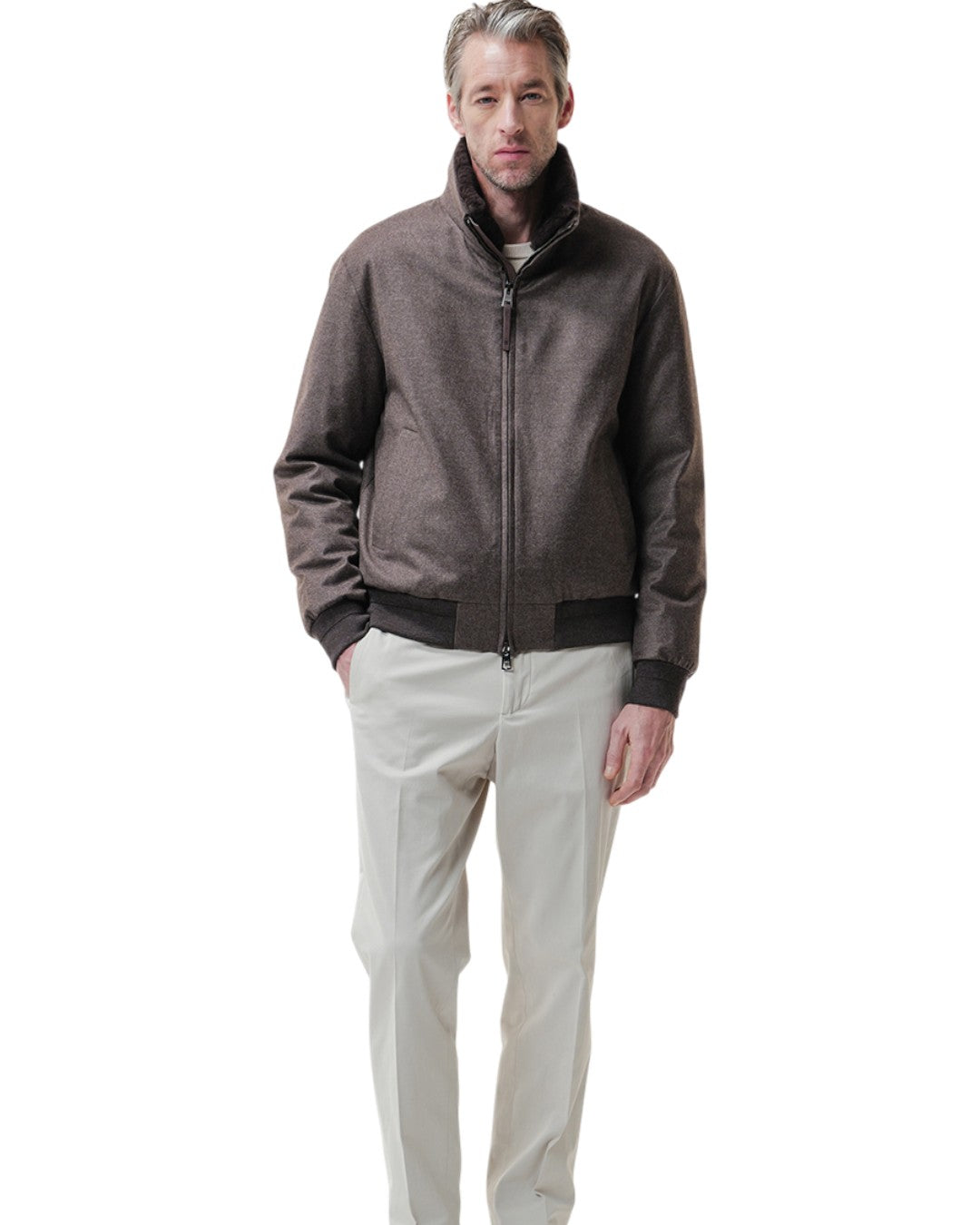 Duno Onorio Levico bomber Brown - productfoto 5 - Checkpoint Mol
