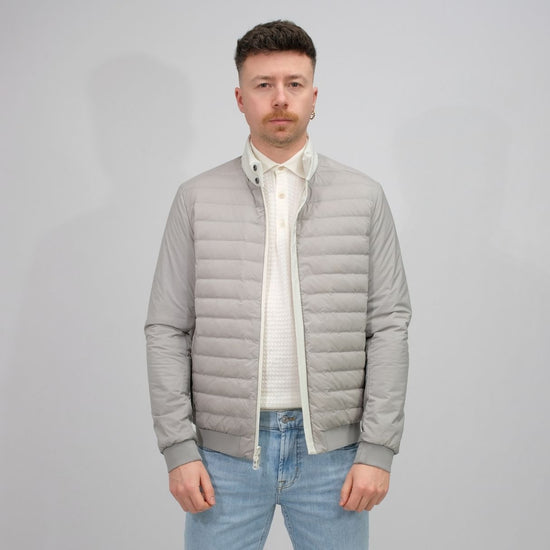 Duno River Bi Stretch Tech Reversible Jacket Milky White – vooraanzicht