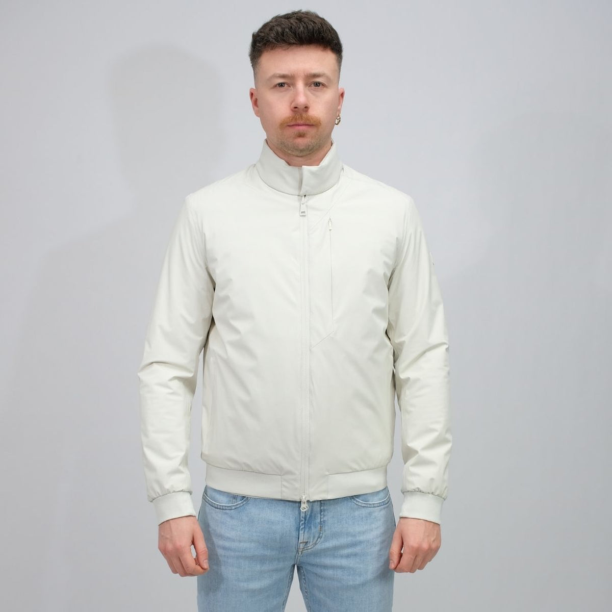 Duno River Bi Stretch Tech Reversible Jacket Milky White – productbeeld 3