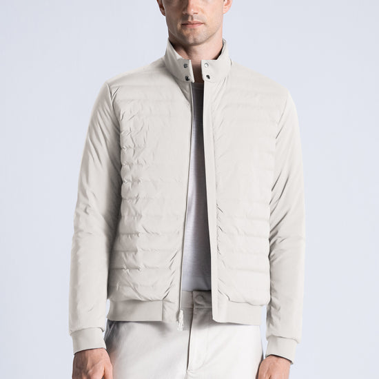 Duno River Bi Stretch Tech Reversible Jacket Milky White – productbeeld 5