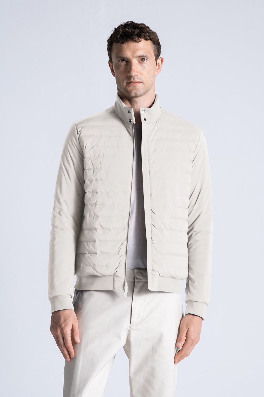 Duno River Bi Stretch Tech Reversible Jacket Milky White – productbeeld 5
