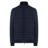 DUNO Navy River Bi-stretch Tech Reversible Jacket Navy – productbeeld 2