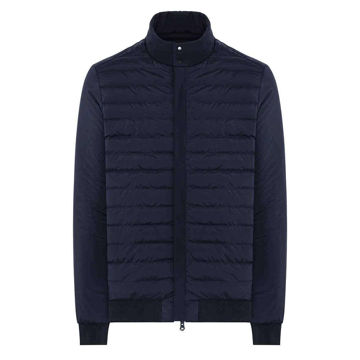 DUNO Navy River Bi-stretch Tech Reversible Jacket Navy – productbeeld 2