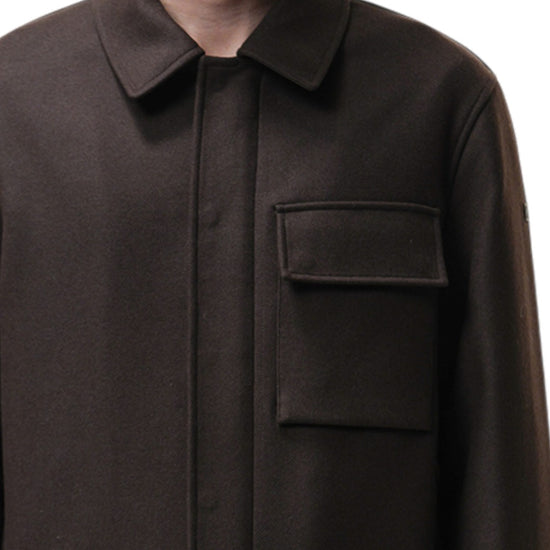 Duno Sten Arbus shirt jacket Brown - productfoto 2 - Checkpoint Mol