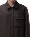 Duno Sten Arbus shirt jacket Brown - productfoto 2 - Checkpoint Mol