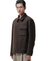 Duno Sten Arbus shirt jacket Brown - productfoto 3 - Checkpoint Mol