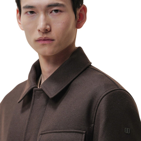 Duno Sten Arbus shirt jacket Brown - productfoto 5 - Checkpoint Mol