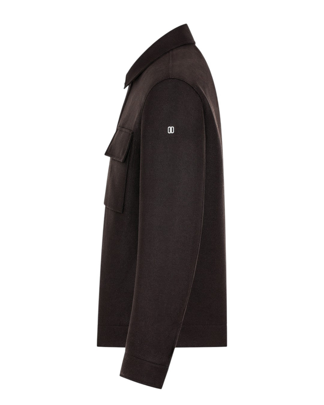 Duno Sten Arbus shirt jacket Brown - productfoto 6 - Checkpoint Mol