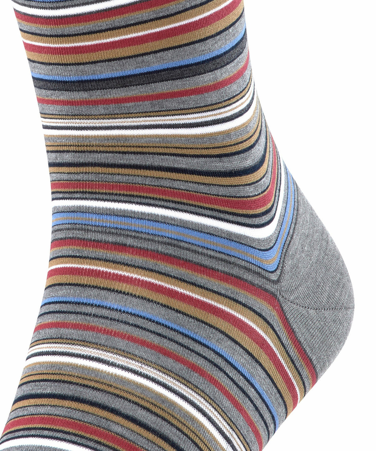 Falke Microblock Mercerised Cotton Socks Grey – productfoto
