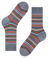 Falke Microblock Mercerised Cotton Socks Grey – paar