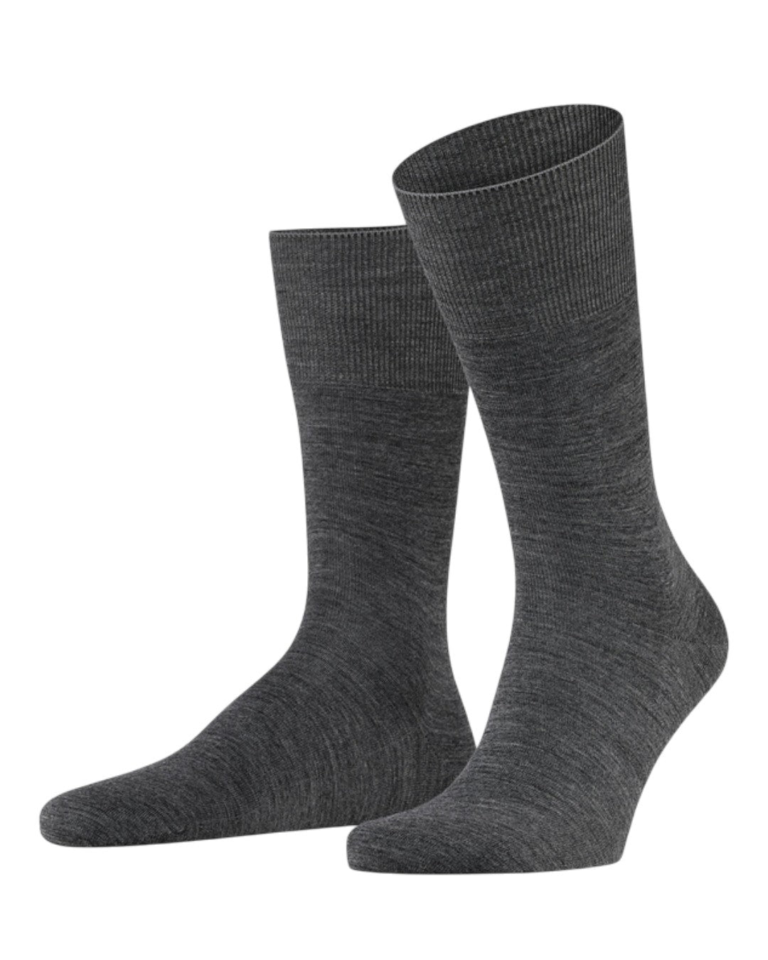 Dark Grey Airport Merino Wool Socks