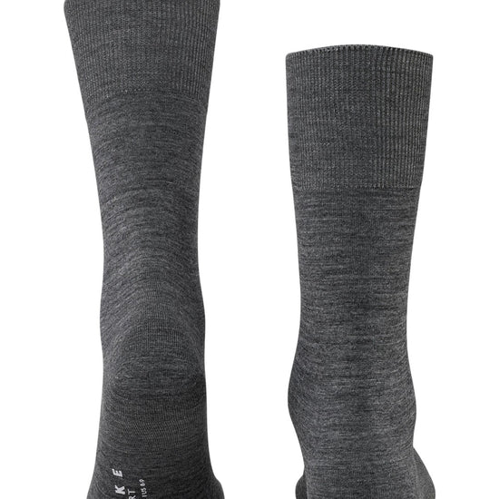 Dark Grey Airport Merino Wool Socks